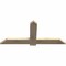 Ekena Millwork Eugene Rough Sawn Timber Gable Bracket, Douglas Fir, 60"W x 27"H x 2"D x 6"F, 11/12 Pitch GBW060X27X0206EUG00RDF - alternate 2